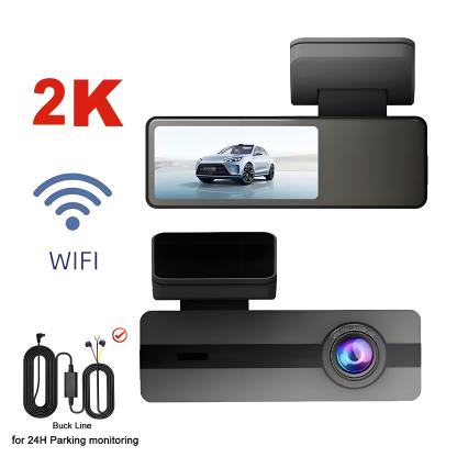 2K Car DVR GPS Dash Cam 1440P Video Recorder WiFi/App Control Dash Camera WDR G Sensor Night Vision Parking Monitor Mini Dashcam