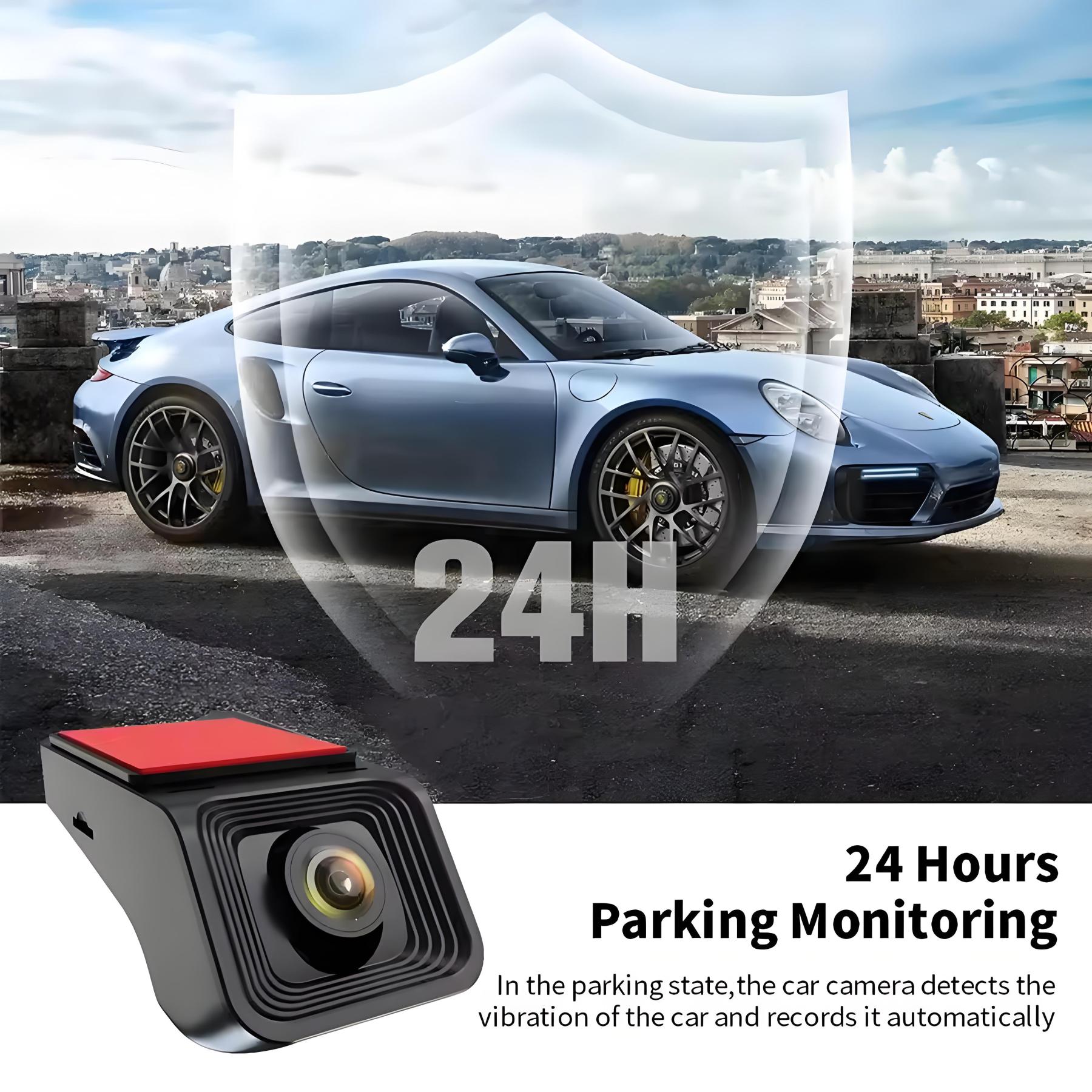 2K Dual Lens Dash Camera WiFi Car DVR HD1080p Dash Cam 24H Parking Monitor Night Vision Car Driving Video Recorder for All Cars
