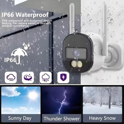 Tuya 5MP Bullet Camera Outdoor 2.4G/5G Dual Band Wifi Security Camera Color Night Vision Surveillance Support Onvif Two Way Talk