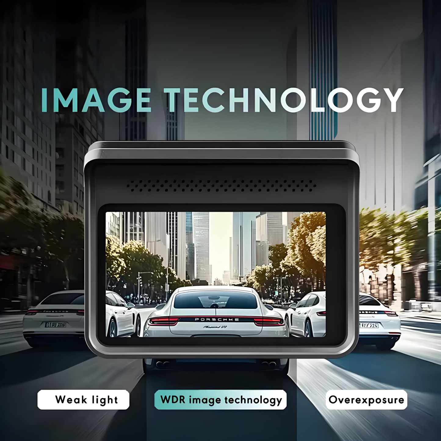 2 Channel 4K Dashcam GPS Wifi Car DVR Camera Video Recorder Front and Rear HD 1080P Dual Lens Dash Camera 24H Parking Monitoring