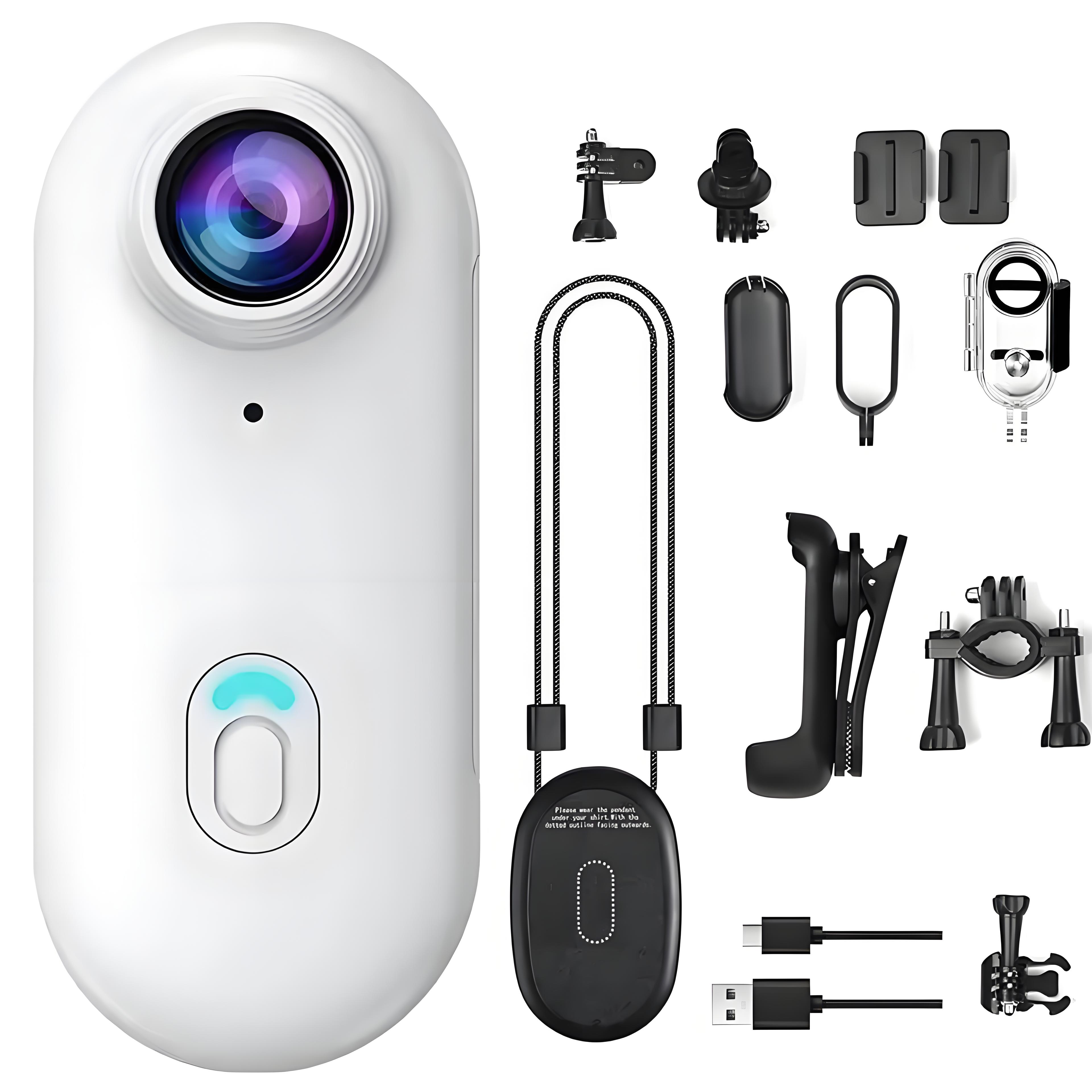 4K Bodycam Mini Camera Outdoor Action Bike Sport Magnetic Wearable Camera Wifi Waterproof Vlog Body Helmet Camera for Cycling