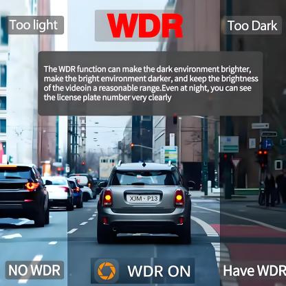 4K WiFi Car DVR Dash Cam GPS Camera HD Mini Car Cam 24H Parking Monitor APP Control Car Driving Video Recorder Dashcam