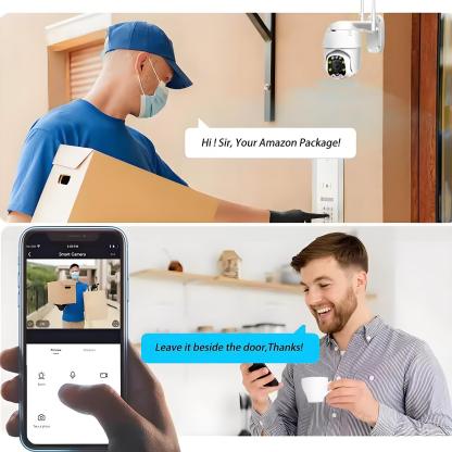 4G WiFi IP Camera Outdoor 5X Zoom Wireless Video Surveillance Cameras AI Tracking Security Protection UHD 5MP CCTV Camera