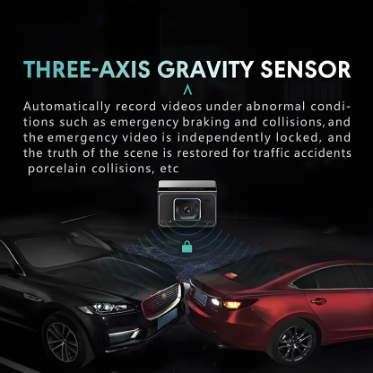 2 Channel 4K Dashcam GPS Wifi Car DVR Camera Video Recorder Front and Rear HD 1080P Dual Lens Dash Camera 24H Parking Monitoring