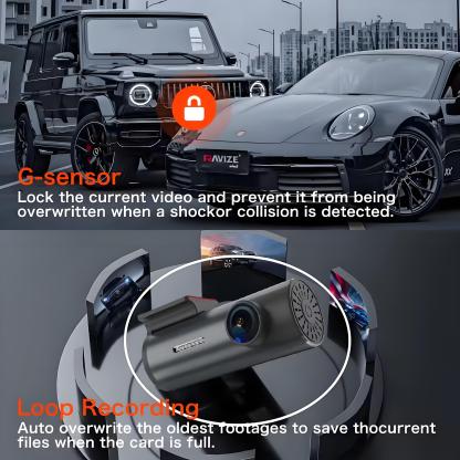  Dash Cam 4K WiFi GPS Dash Camera for Cars Mini Front Car DVR 24H Parking Mode G-Sensor Car Driving Video Recorder Loop Recording
