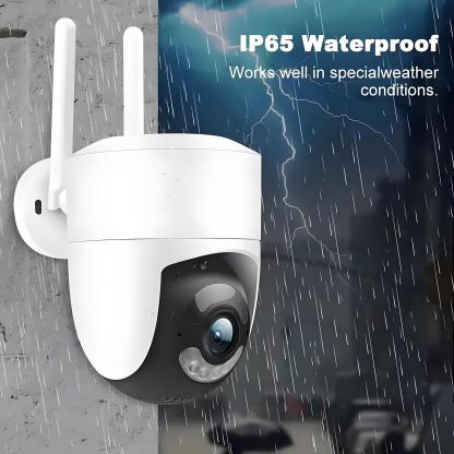 Tuya 5G WIFI Camera 6MP Outdoor PTZ Security Protection Camera CCTV Video Surveillance Motion Detection Color Night Vision Cam