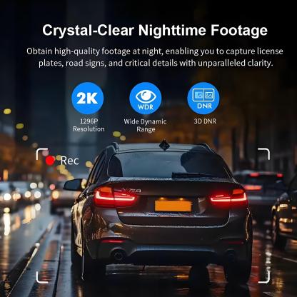 4K WiFi Car DVR Dash Cam GPS Camera HD Mini Car Cam 24H Parking Monitor APP Control Car Driving Video Recorder Dashcam