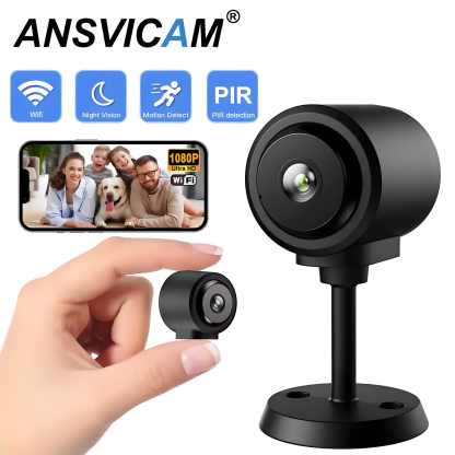 Mini Wifi Camera Indoor HD 1080P Portable Motion Detection IP Camera IR Night Vision Home Security Remote Monitoring Camera Cam