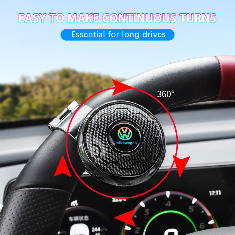 Car Steering Wheel Booster Free Custom Logo