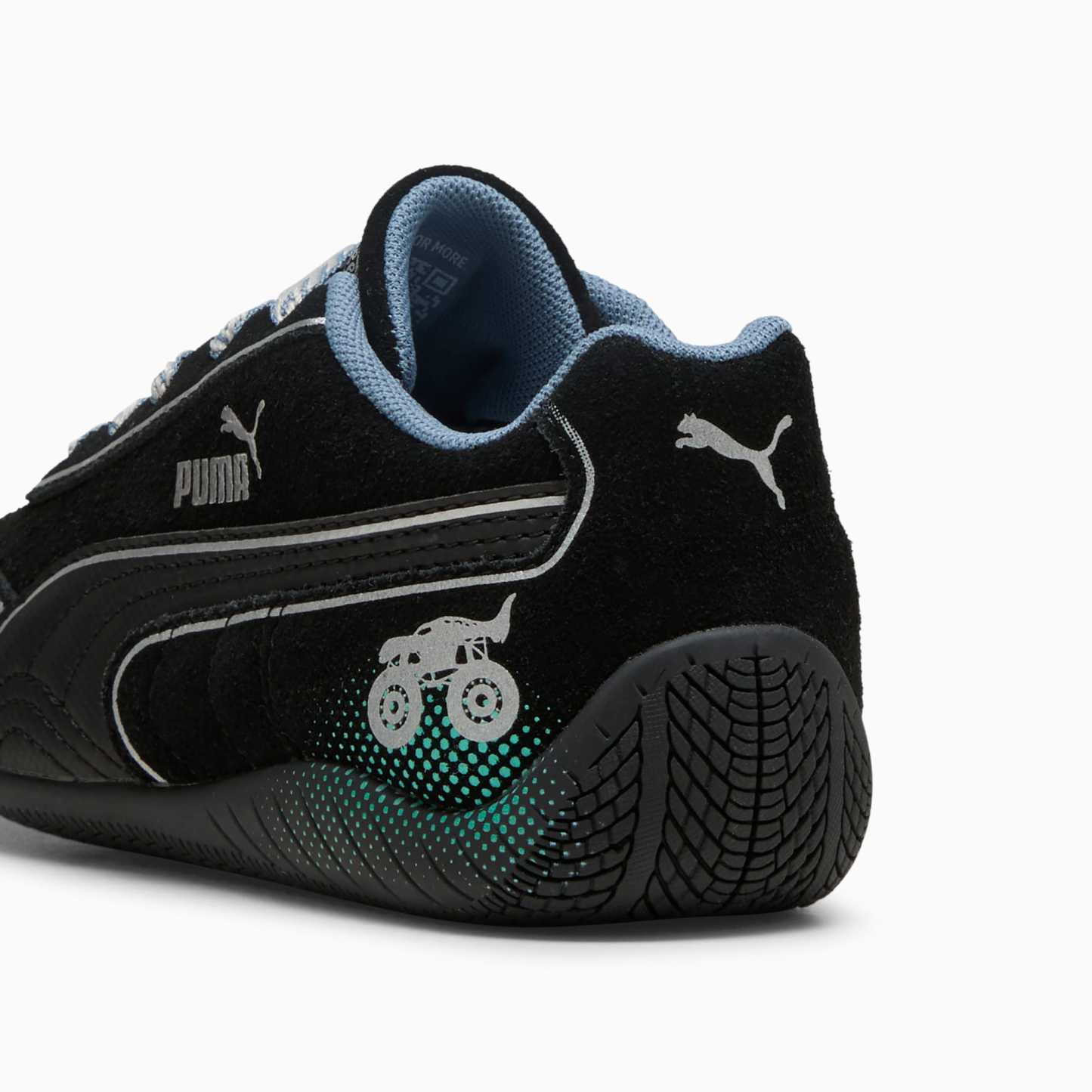 puthtma x HOT WHEELS MONSTER TRUCKS Speedcat Little Kids' Sneakers