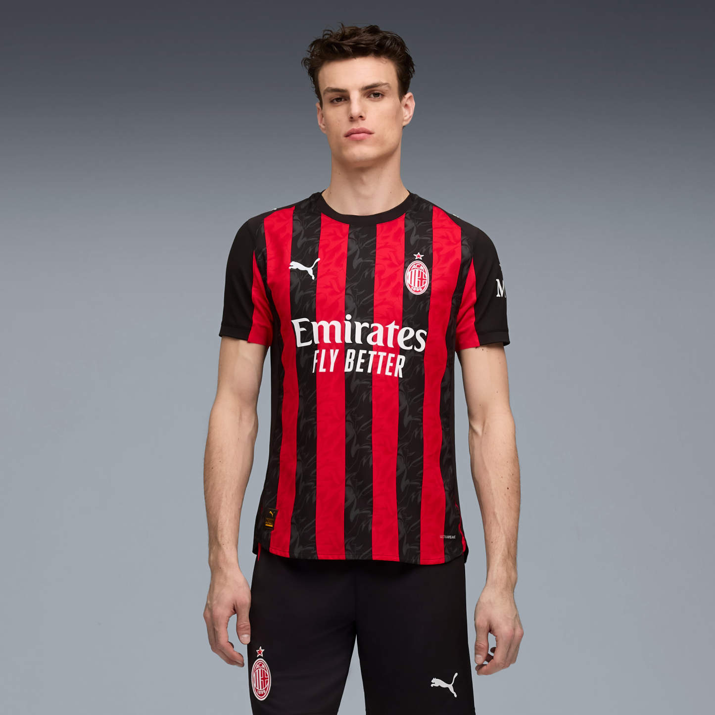 AC Milan '25/'26 Home Authentic Men's Soccer Jersey