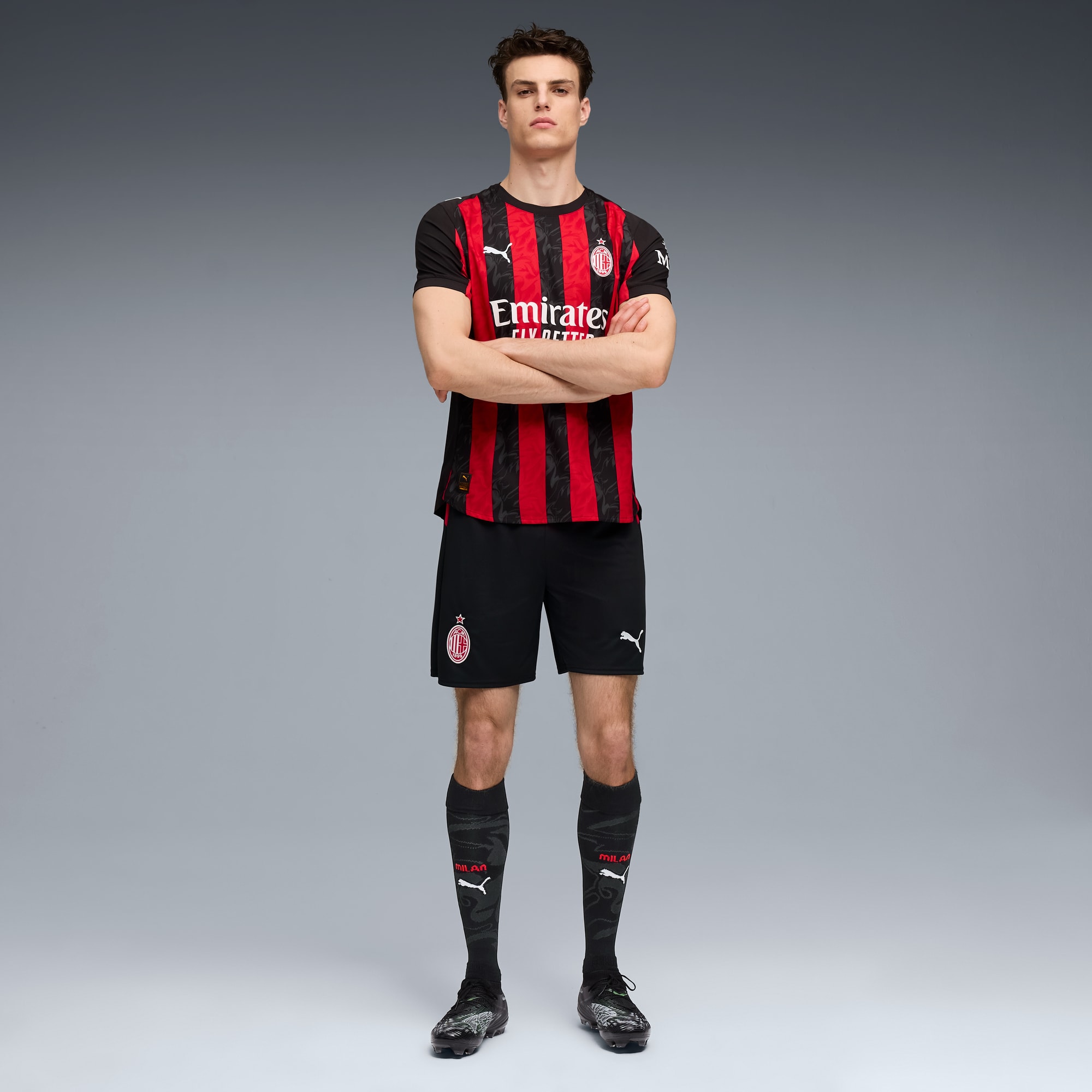 AC Milan '25/'26 Home Authentic Men's Soccer Jersey