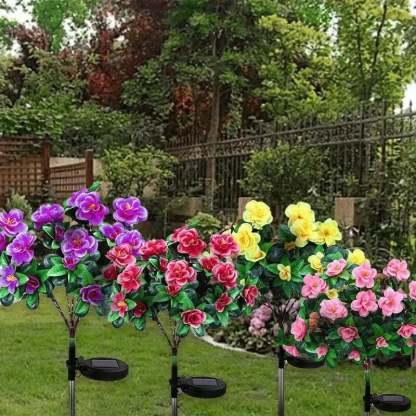 Last Day 70% OFF- 🌺Solar fluorescent garden light🔥