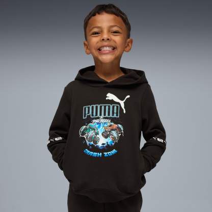 puthtma x HOT WHEELS MONSTER TRUCKS Little Kids' Hoodie