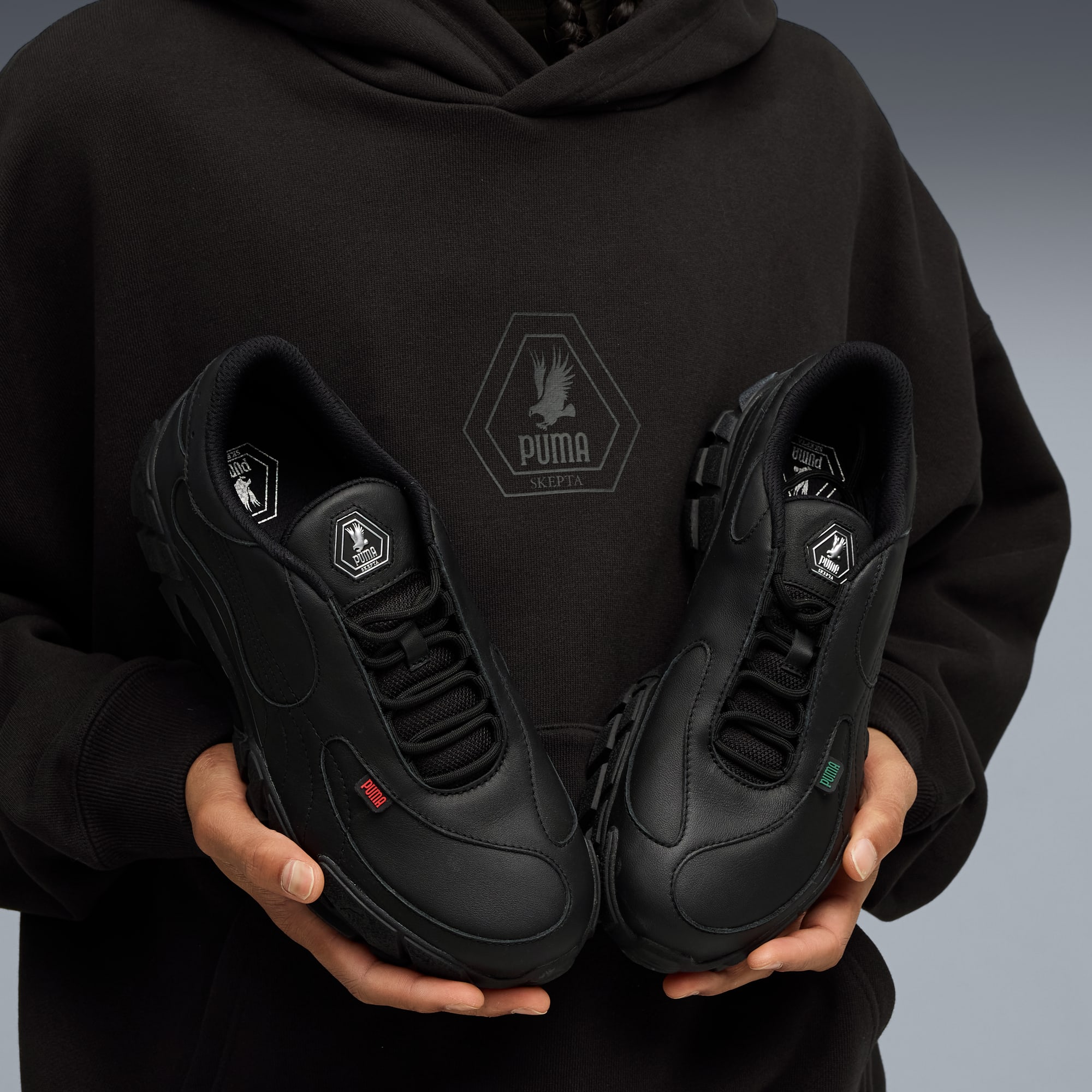 puthtma x SKEPTA Skope Leather Back to School Men's Sneakers