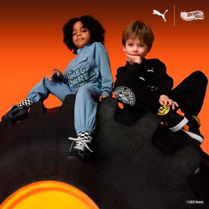 puthtma x HOT WHEELS MONSTER TRUCKS Speedcat Little Kids' Sneakers