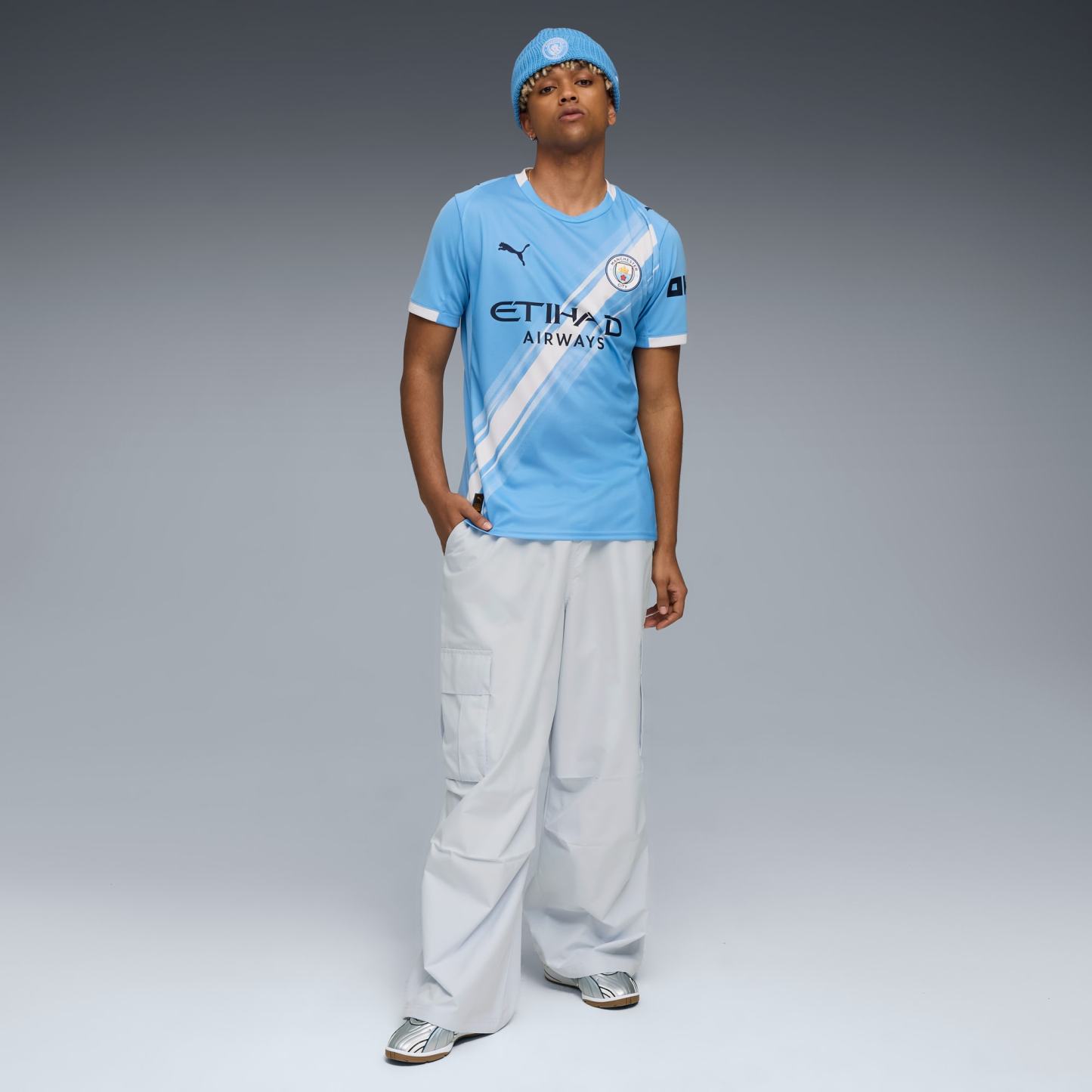 Manchester City 25/26 Home Replica Men's Soccer Jersey