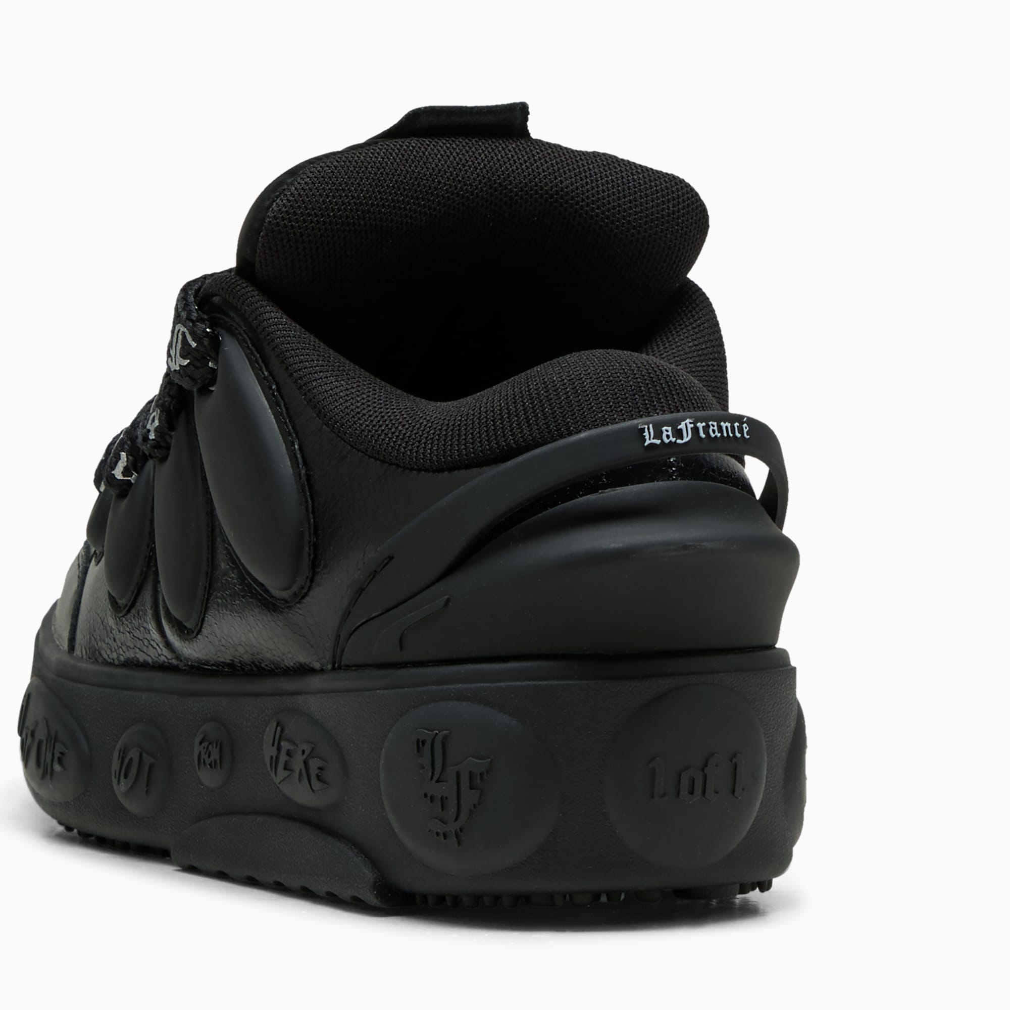 puthtma x LAMELO BALL LaFranc Black Written in Chrome Big Kids' Sneakers