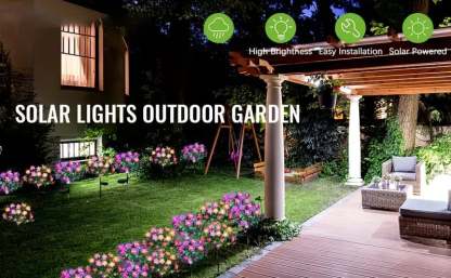 Last Day 70% OFF- 🌺Solar fluorescent garden light🔥