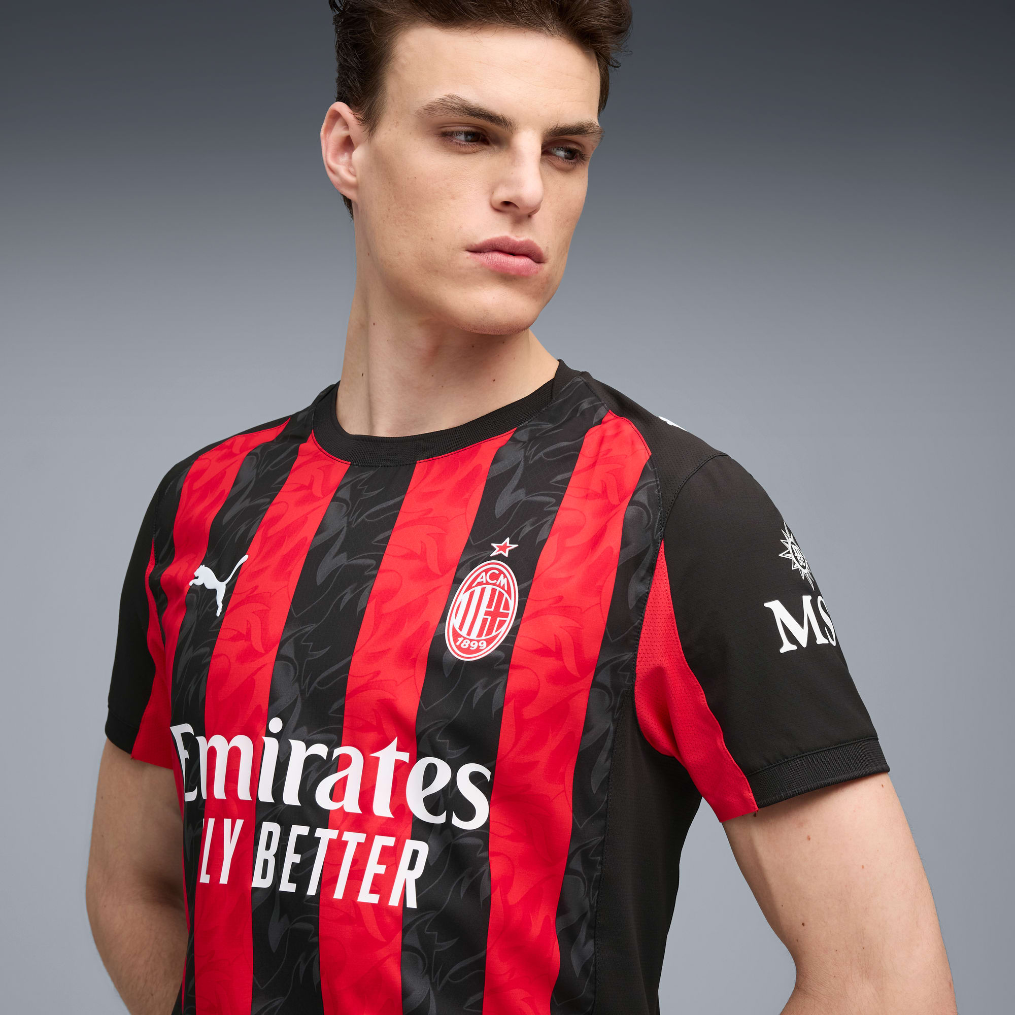 AC Milan '25/'26 Home Authentic Men's Soccer Jersey