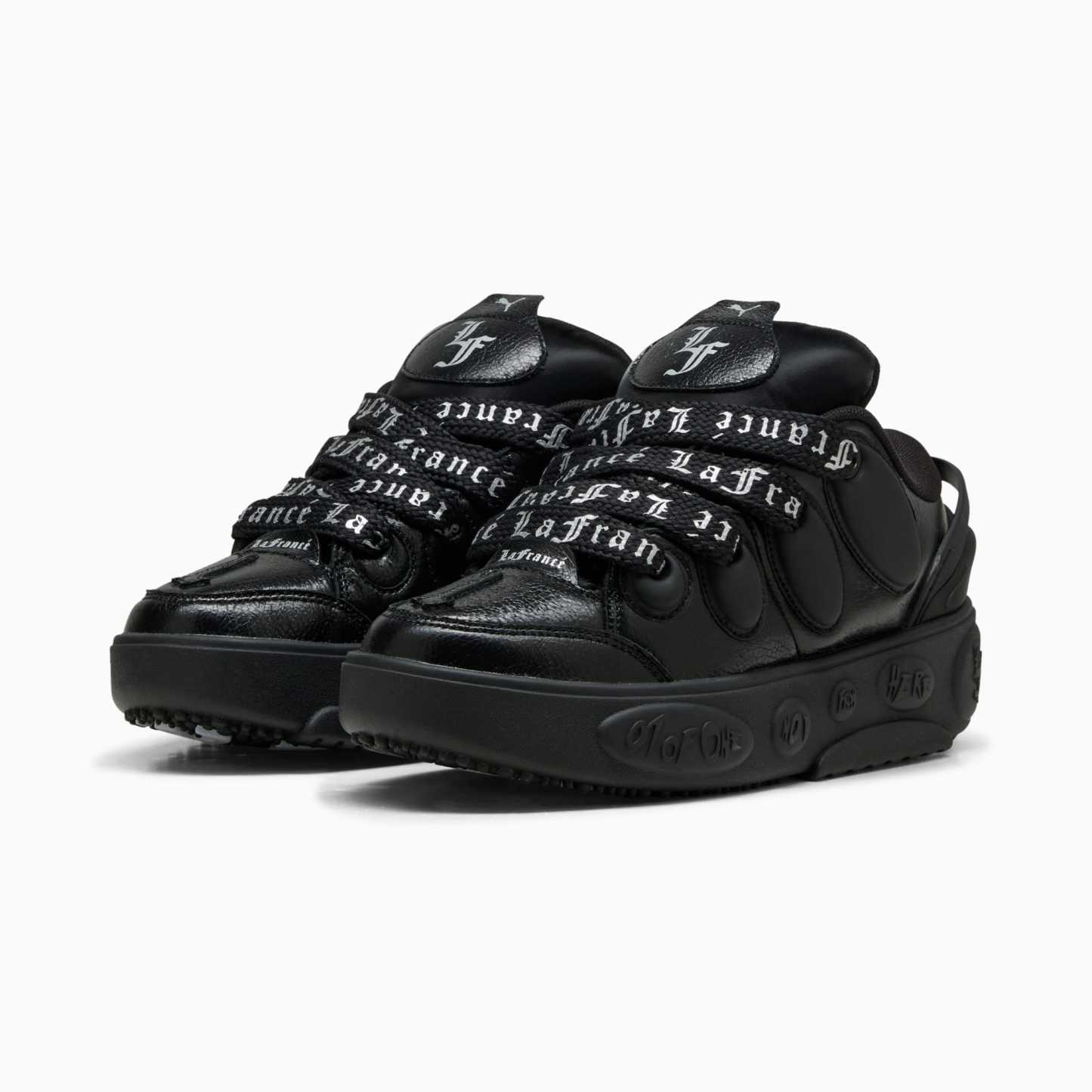 puthtma x LAMELO BALL LaFranc Black Written in Chrome Big Kids' Sneakers