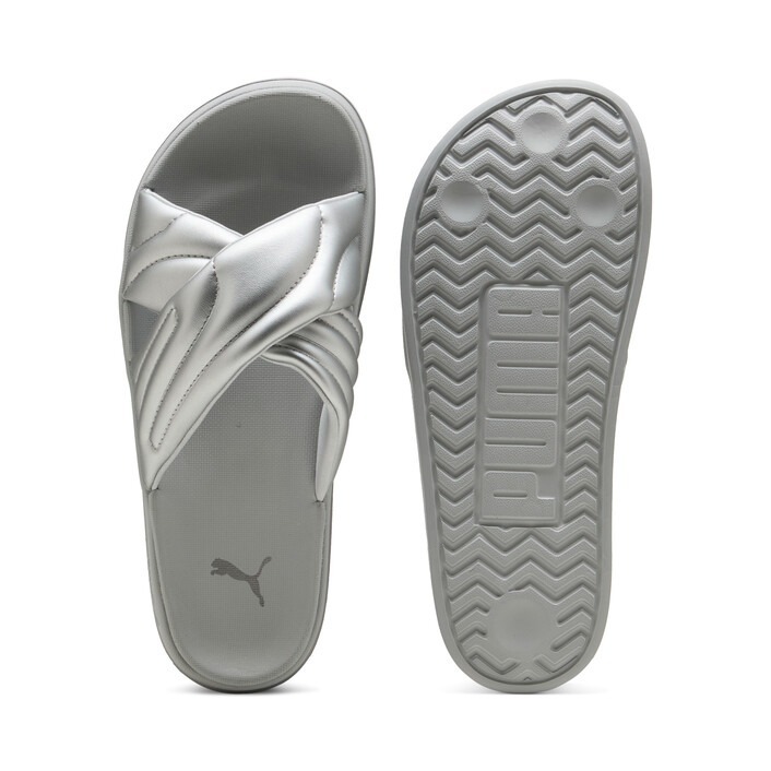 Leadcat Platform Metallic Sandals Women