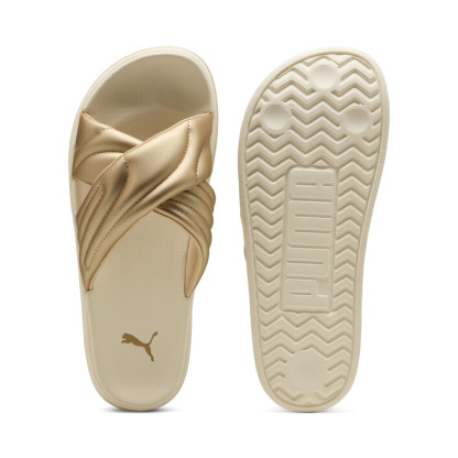 Leadcat Platform Metallic Sandals Women