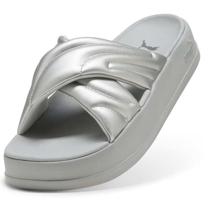 Leadcat Platform Metallic Sandals Women
