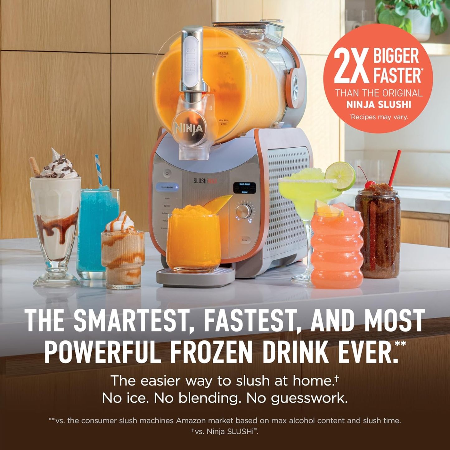 Ninthtja SLUSHi Max XXL – Machine intelligente à boissons glacées