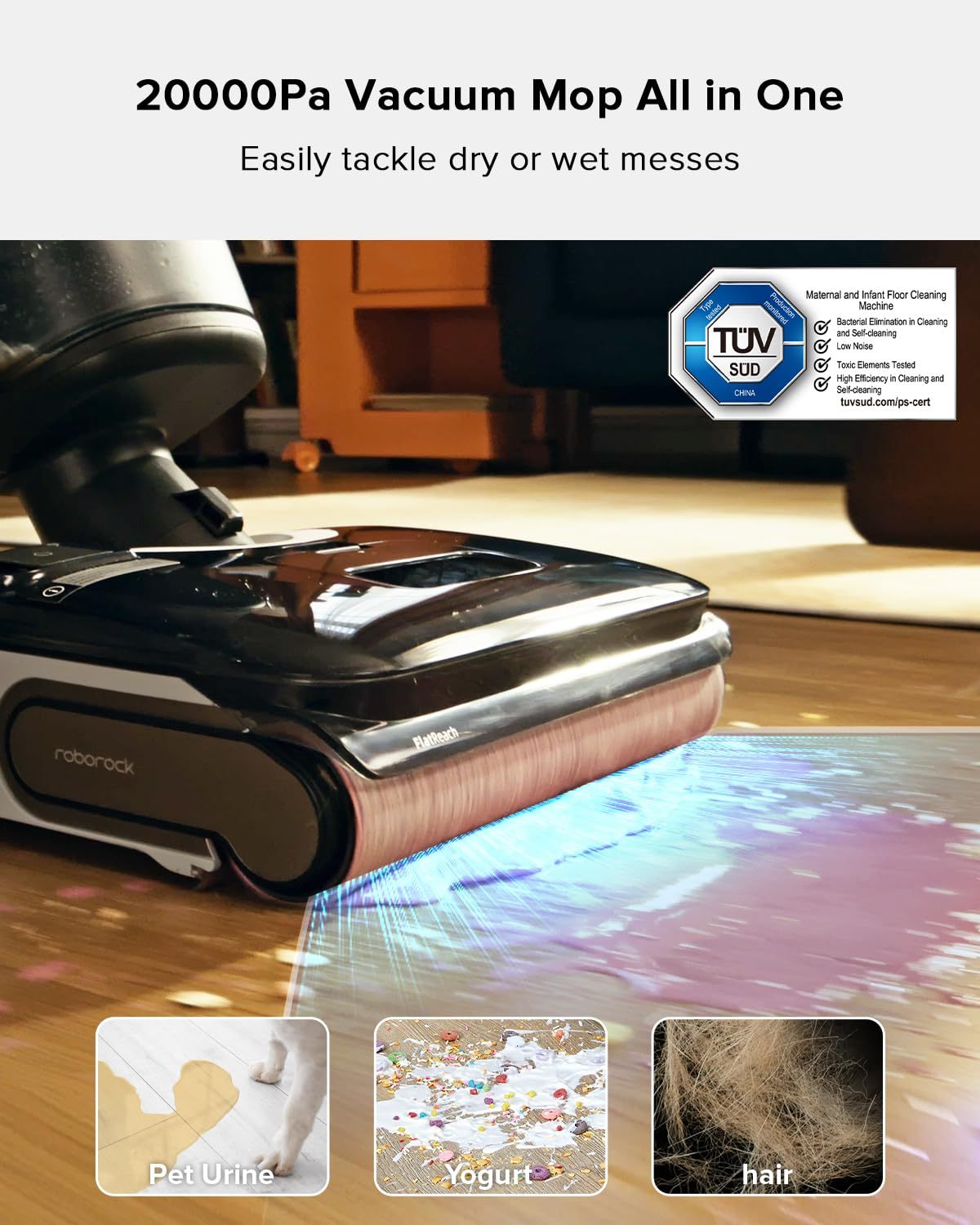 Aspirateur eau et poussière Robothtrock F25 XT