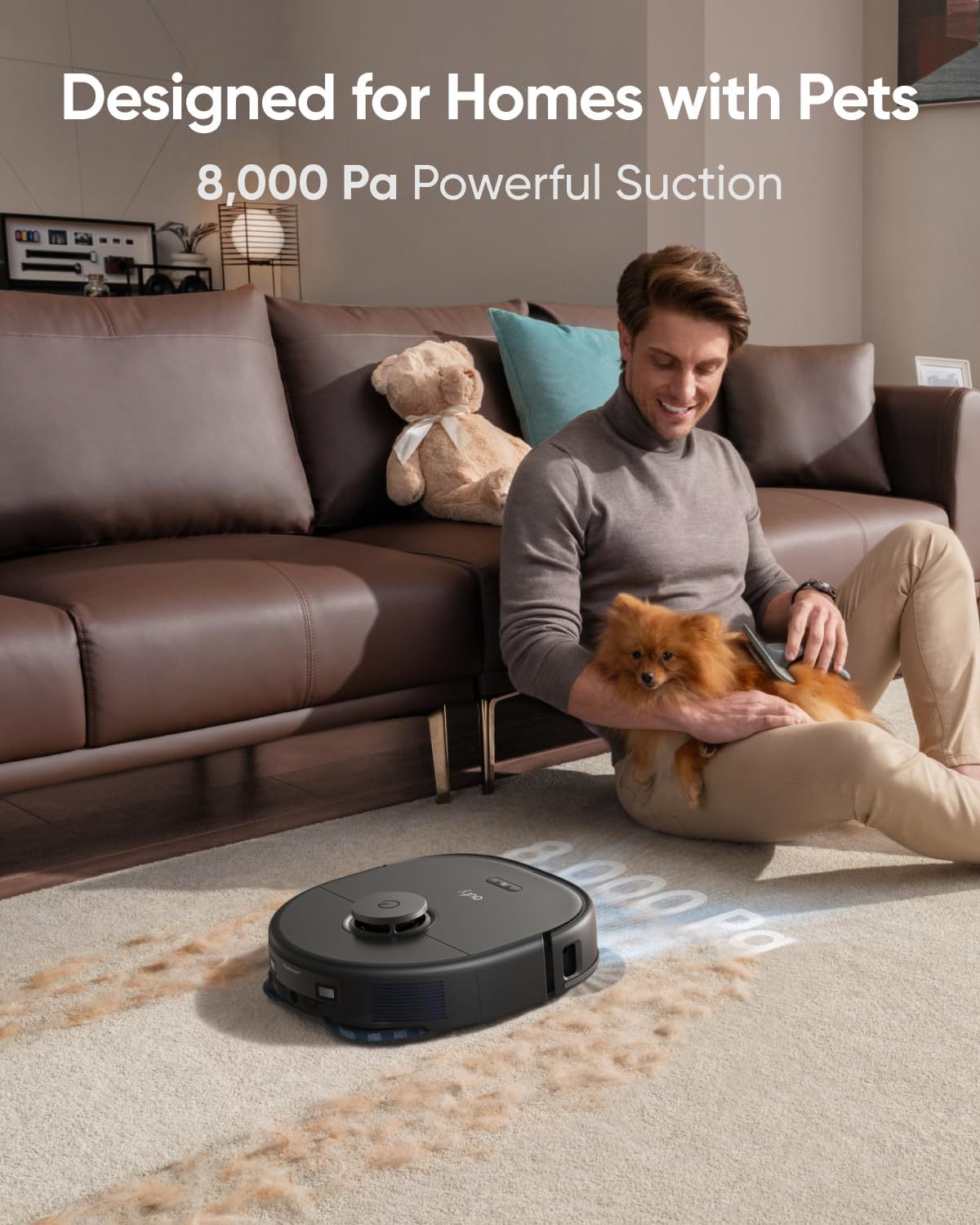 euthtfy X10 Pro Omni Robot aspirateur et serpillère