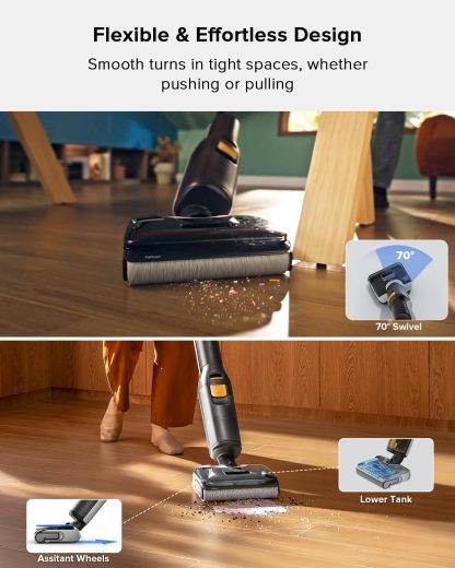 Aspirateur eau et poussière Robothtrock F25 XT