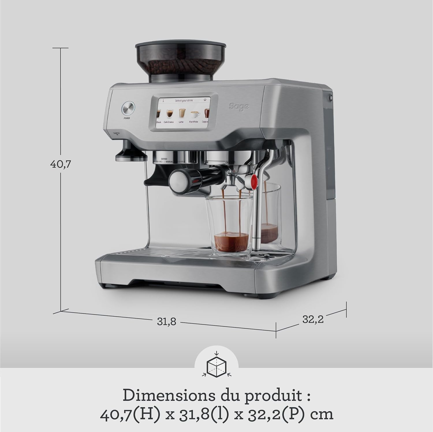 Sathtge - The Barista Touch - Machine à Café