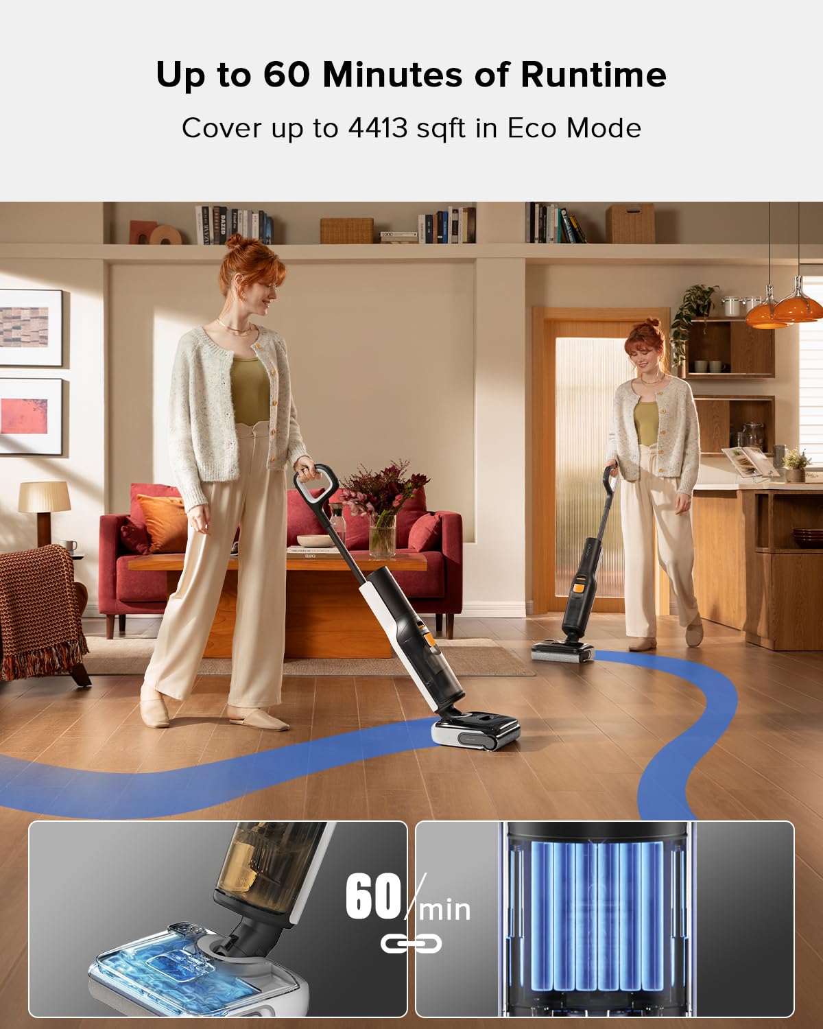 Aspirateur eau et poussière Robothtrock F25 XT