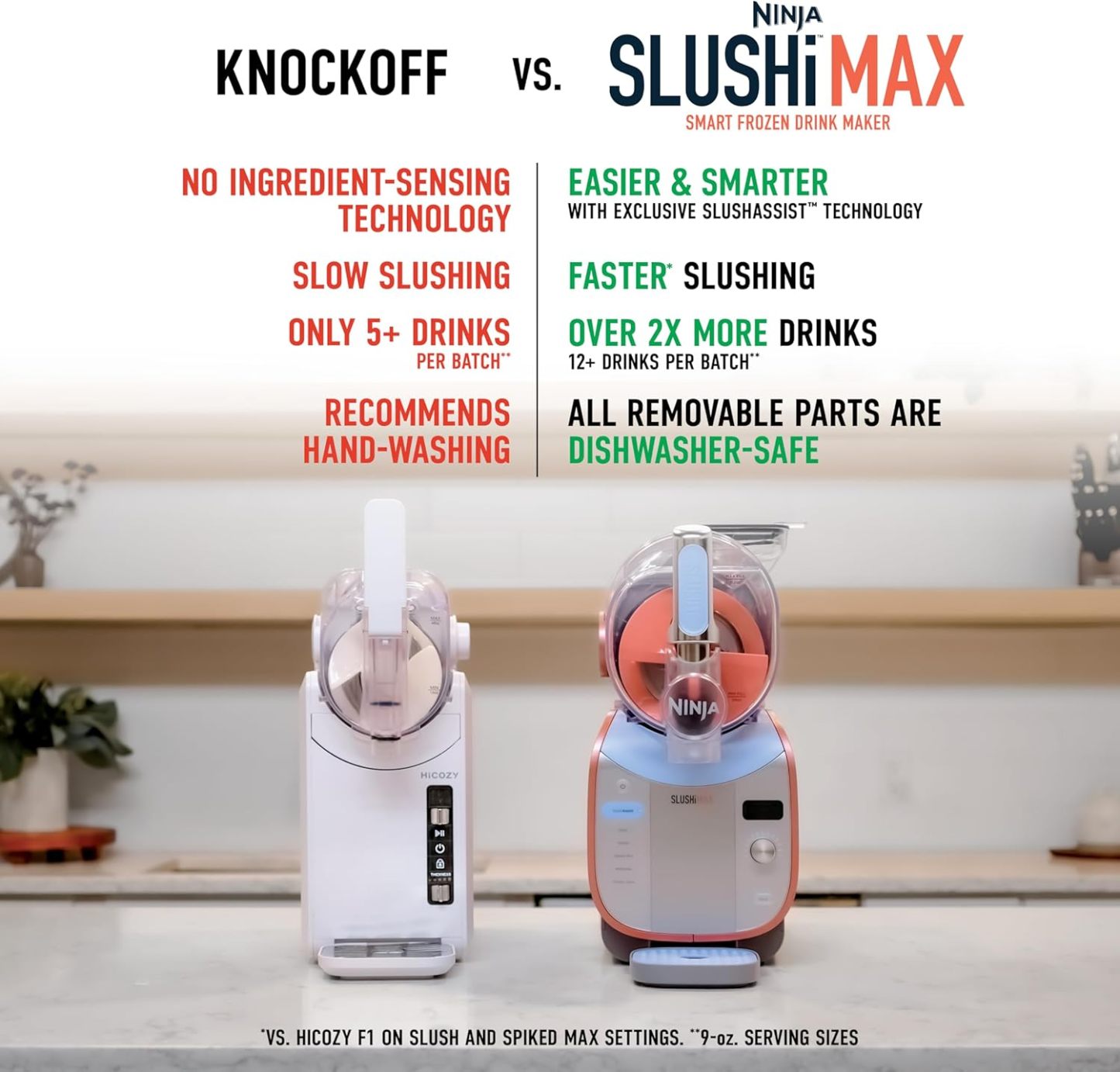 Ninthtja SLUSHi Max XXL – Machine intelligente à boissons glacées