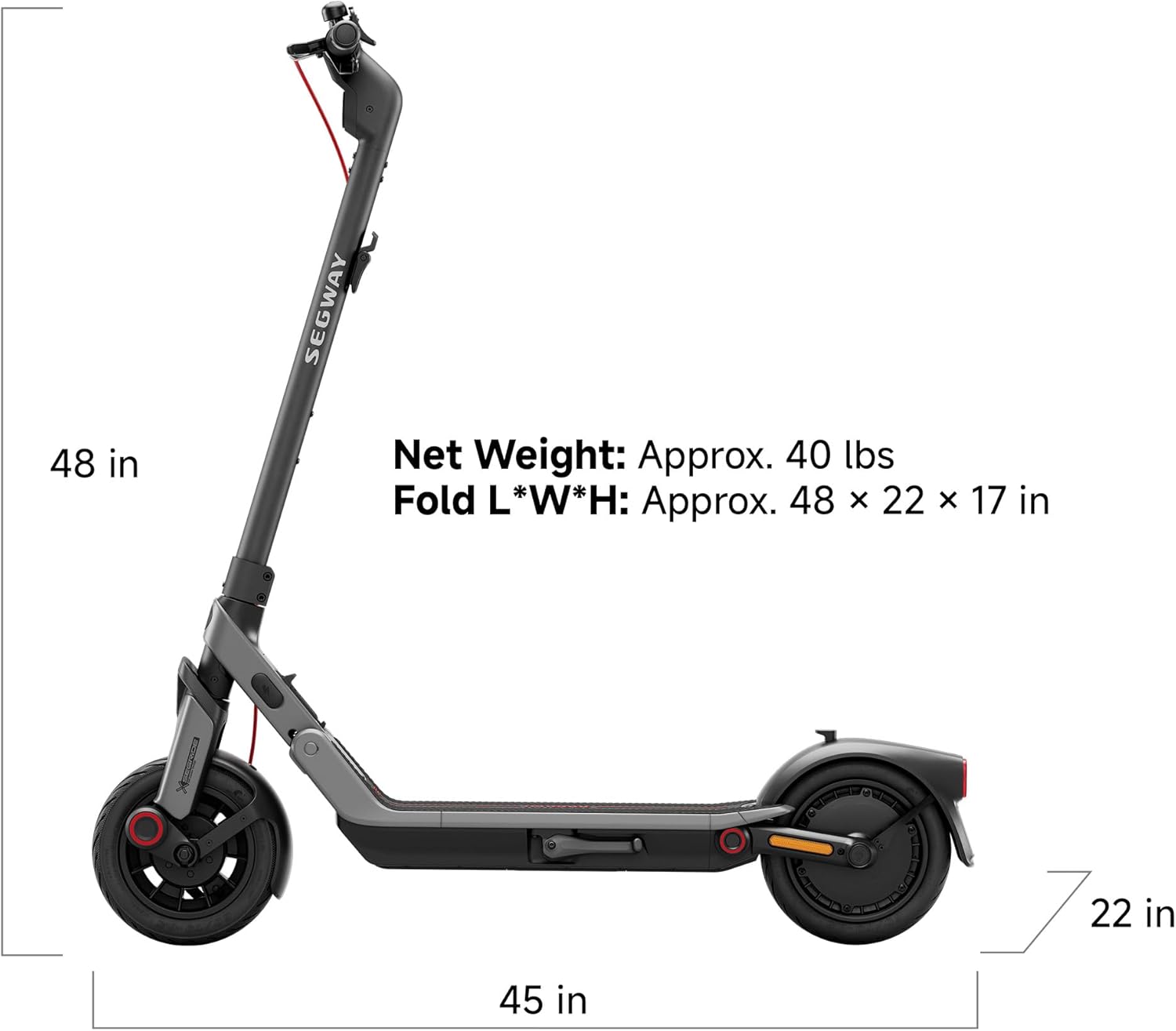 Trottinette électrique Segthtway Ninthtebot E3 Pro