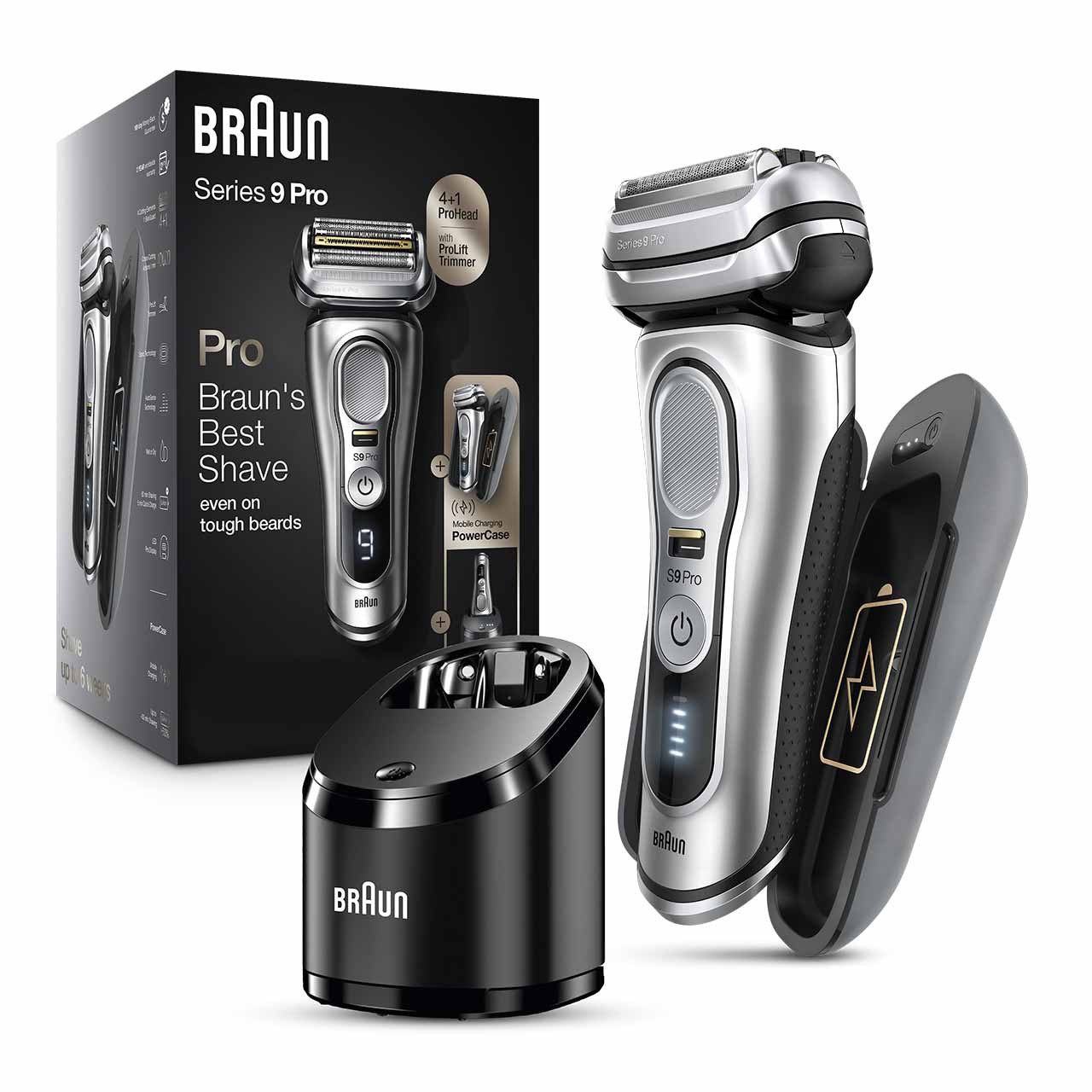 Rasoir électrique Braun Series 9 Pro avec PowerCase