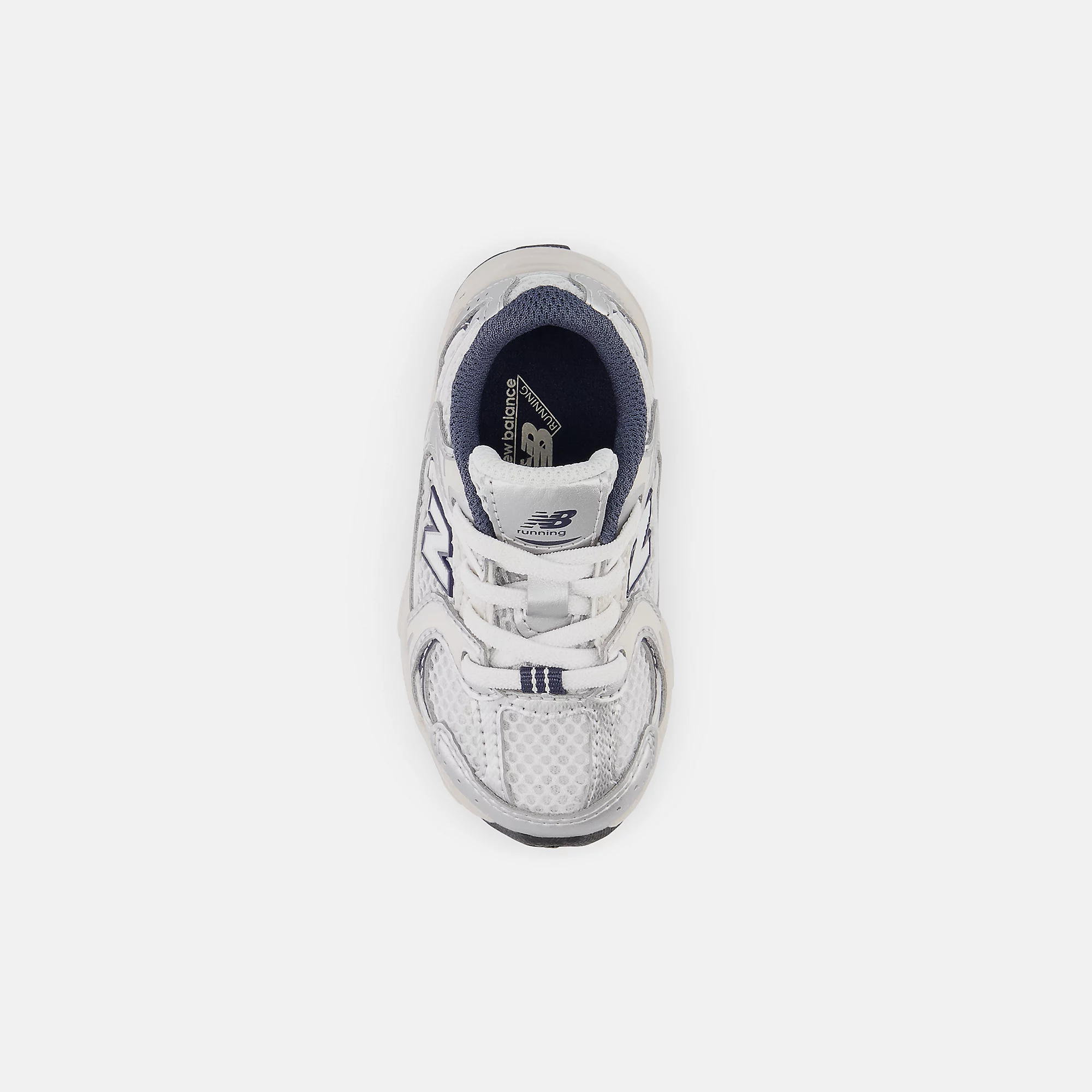 New Balance 530 BUNGEE LACE Bungee Lace - SUMMER FOG con NIMBUS CLOUD e NB Navy - immagine 4