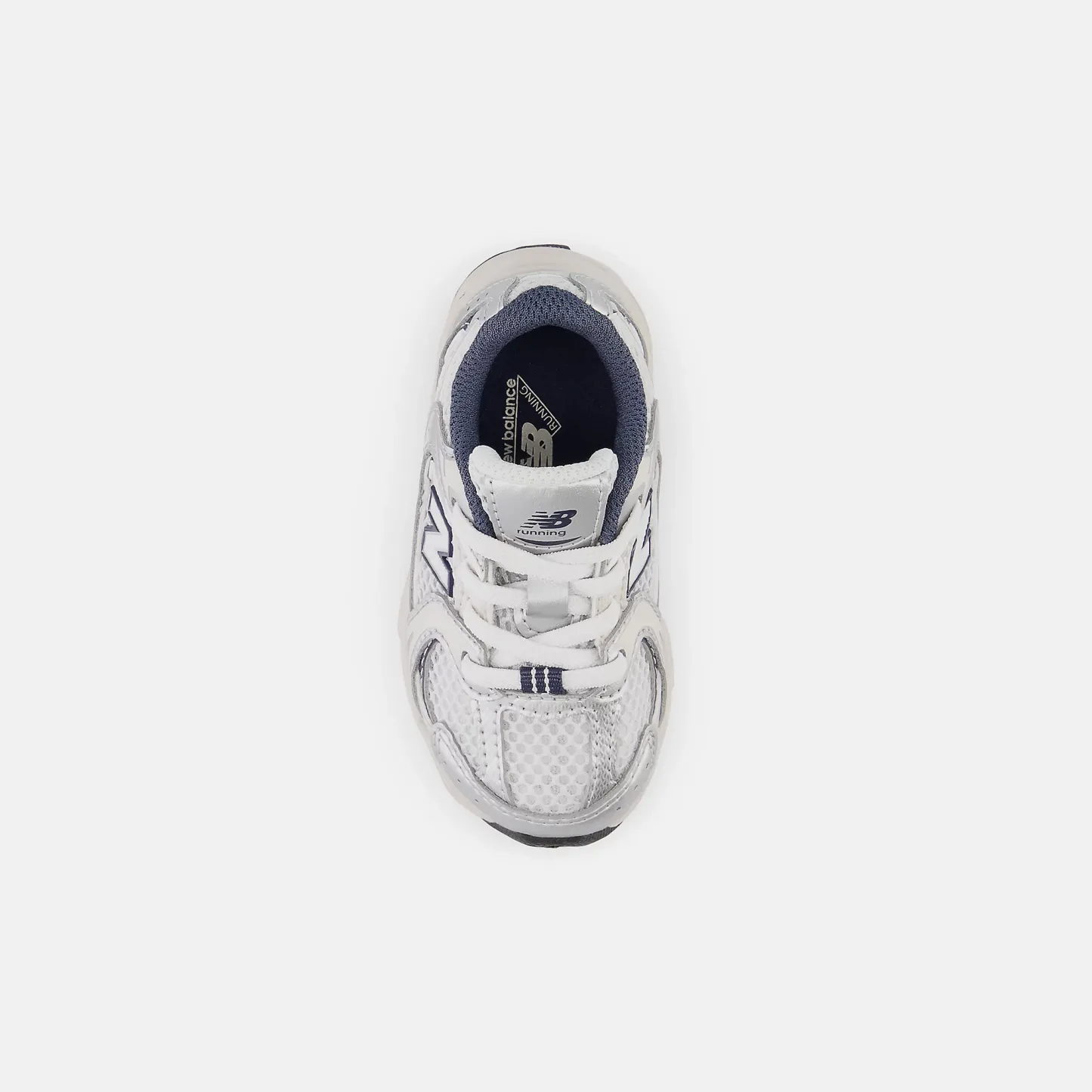 New Balance 530 BUNGEE LACE Bungee Lace - SUMMER FOG con NIMBUS CLOUD e NB Navy - immagine 4