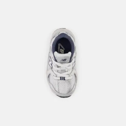 New Balance 530 BUNGEE LACE Bungee Lace - SUMMER FOG con NIMBUS CLOUD e NB Navy - immagine 4