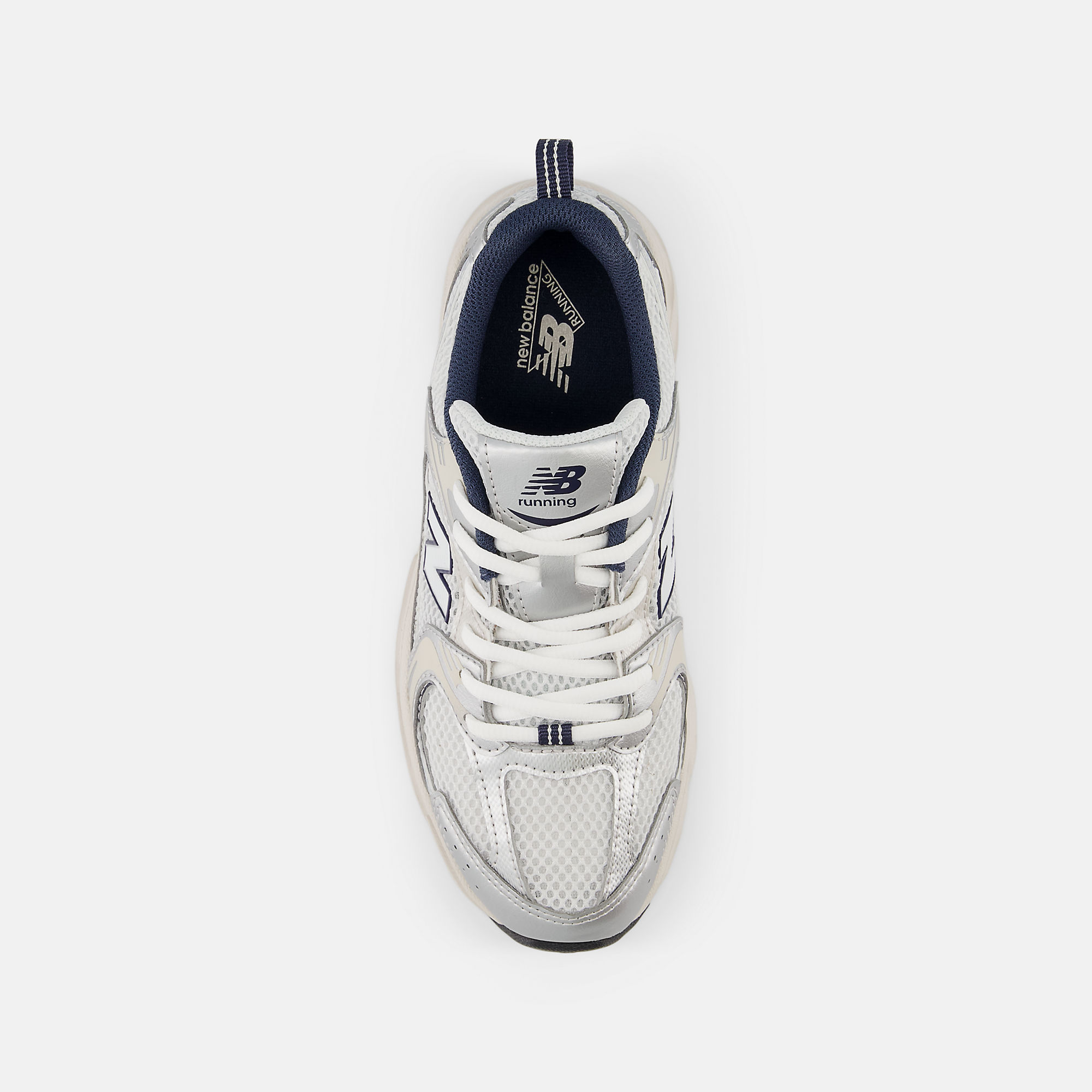New Balance 530 LACE Lace - SUMMER FOG con NIMBUS CLOUD e NB Navy - immagine 4
