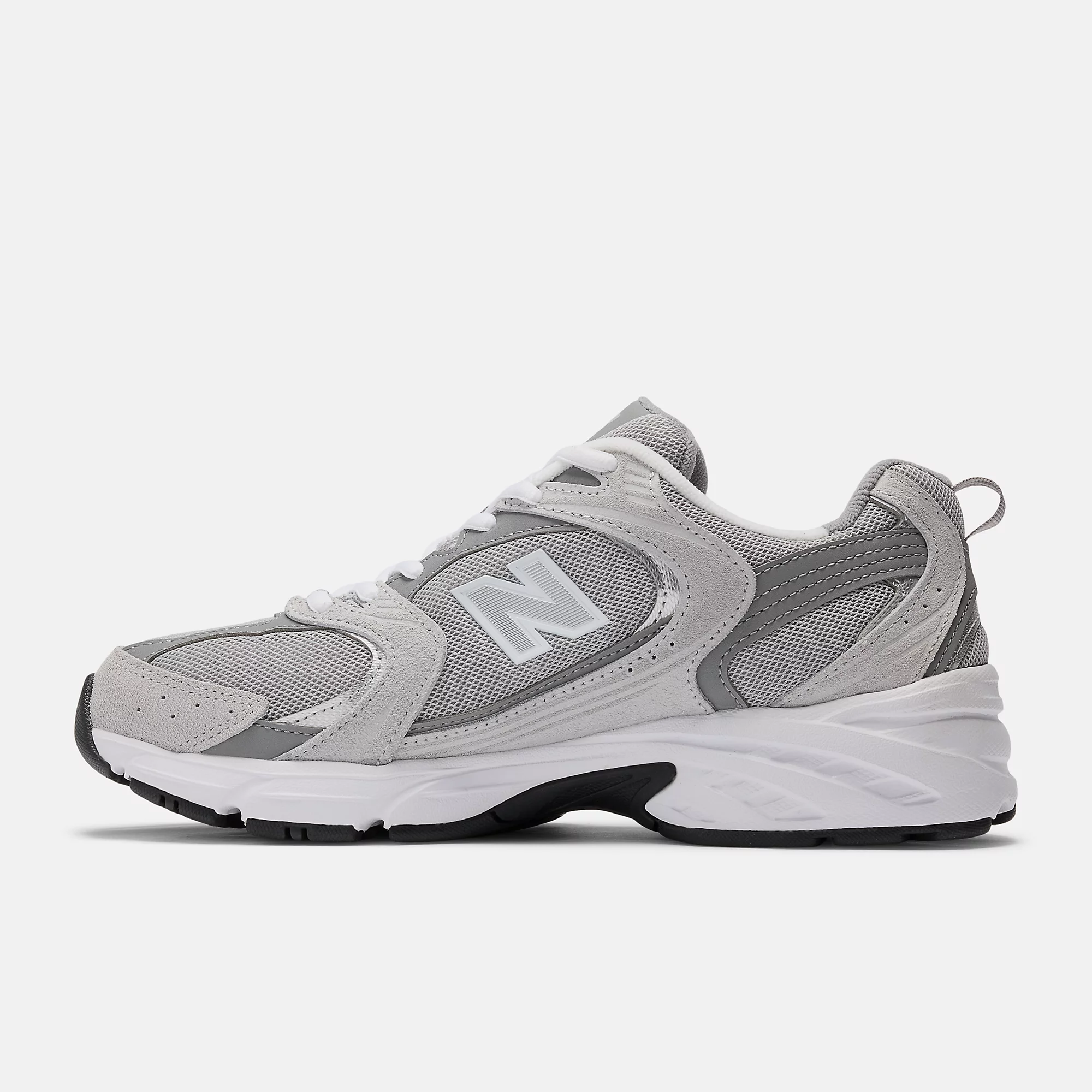 New Balance 530 - RAINCLOUD con SHADOW GREY e Silver Metallic - immagine 7