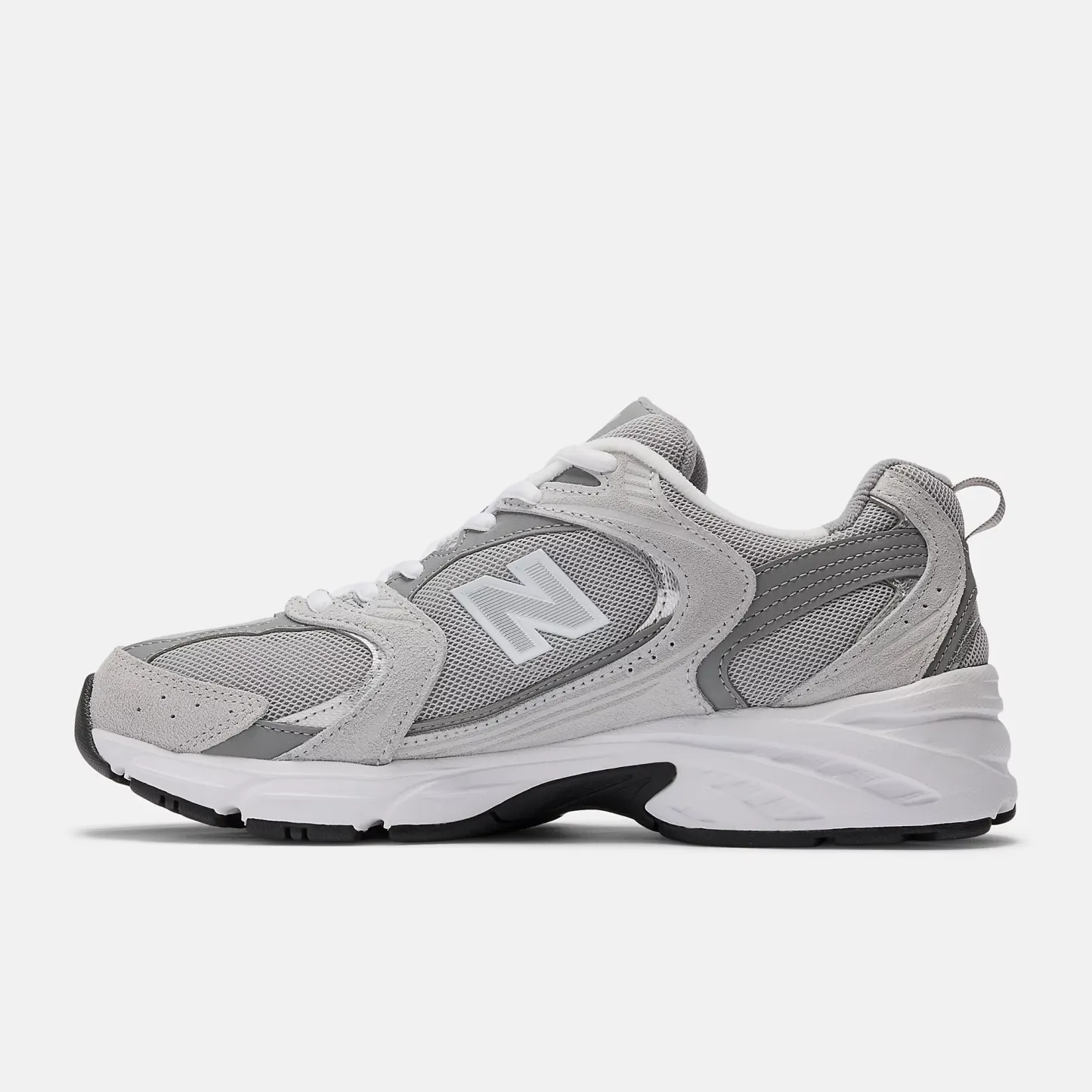 New Balance 530 - RAINCLOUD con SHADOW GREY e Silver Metallic - immagine 7