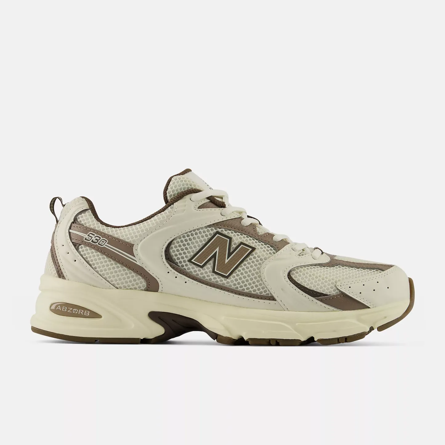 New Balance 530 - TURTLEDOVE con ANGORA e MUSHROOM - immagine 1