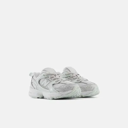 New Balance 530 BUNGEE LACE Bungee Lace - GREY MATTER con MINT WATER - immagine 2