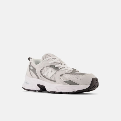 New Balance 530 LACE Lace - GREY MATTER con SILVER METALLIC - immagine 2