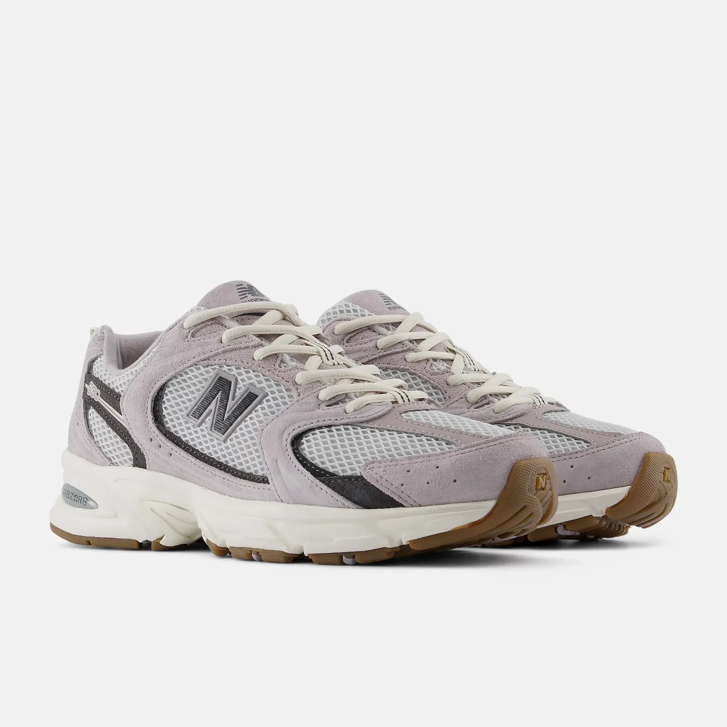 New Balance 530 - GREY MATTER con TRUFFLE SALT e BLACK CEMENT - immagine 2