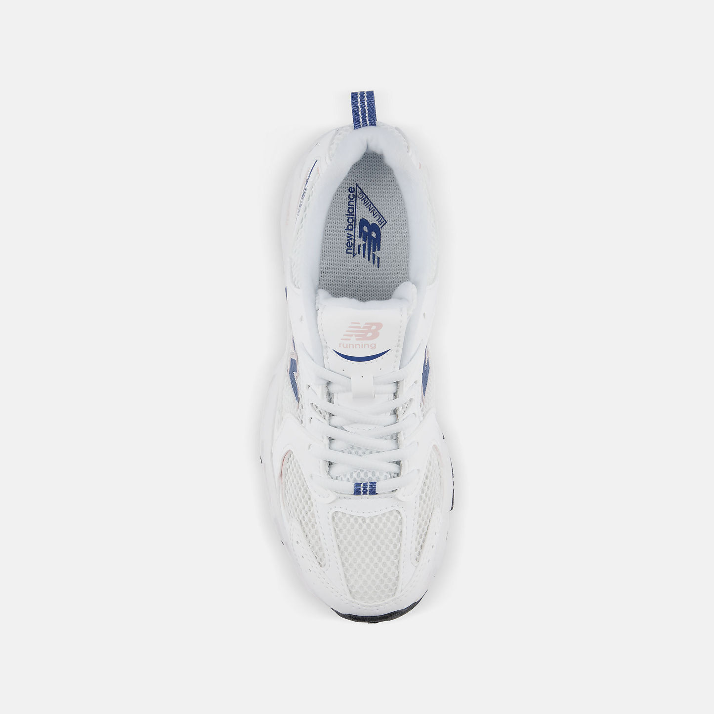 New Balance 530 Lace Lace - WHITE con MAGIC BLUE - immagine 4