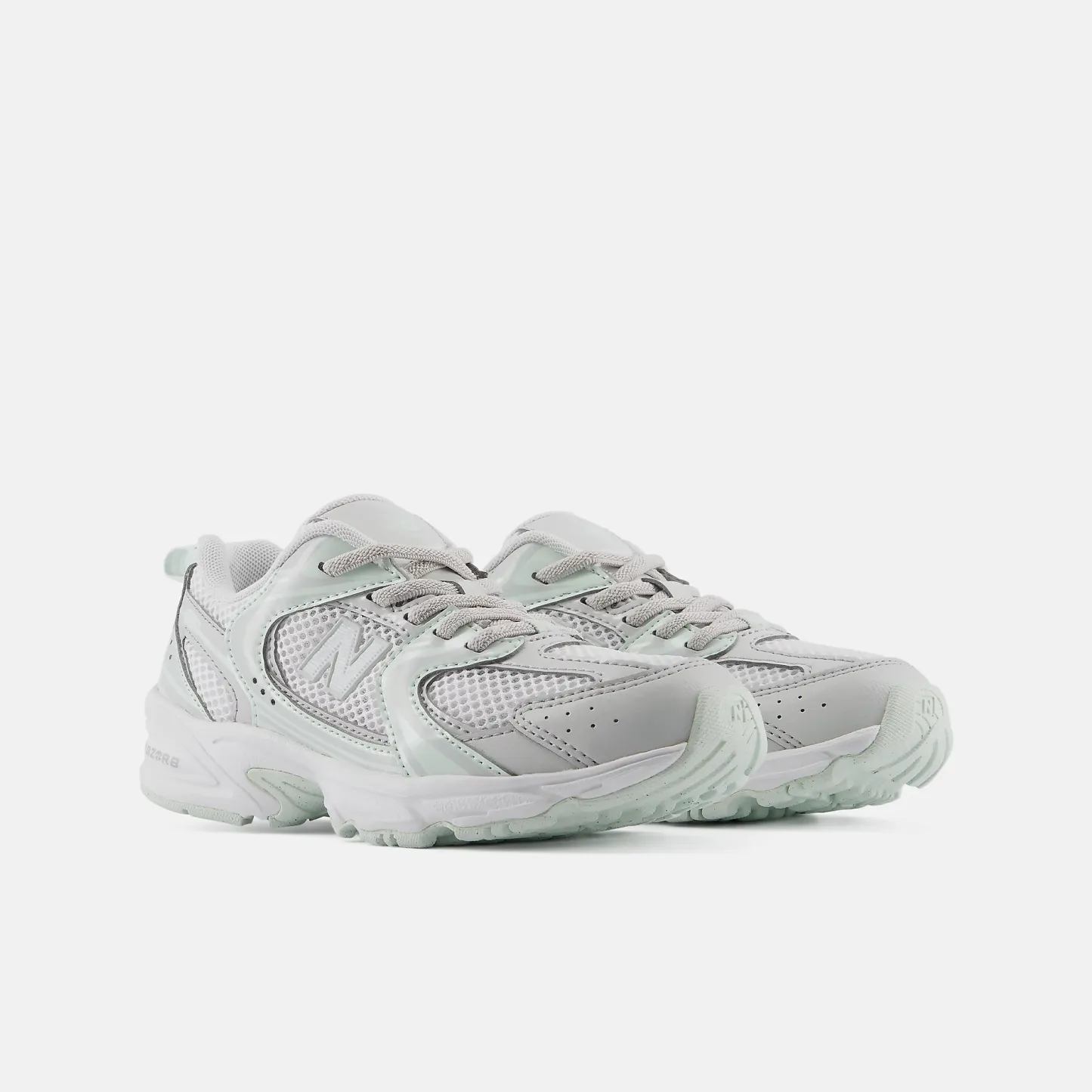 New Balance 530 BUNGEE LACE Bungee Lace - GREY MATTER con MINT WATER - immagine 2