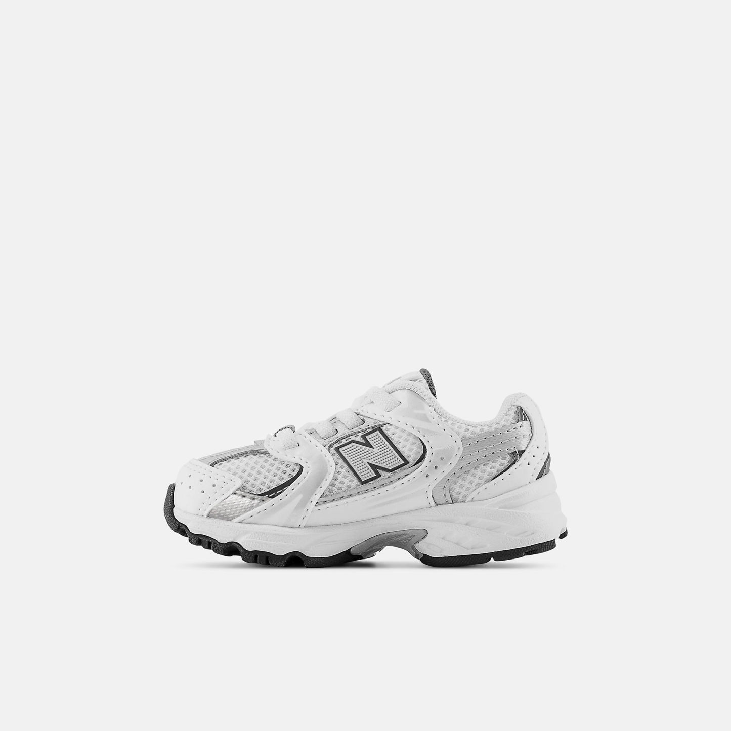 New Balance 530 BUNGEE LACE Bungee Lace - WHITE con NATURAL INDIGO e Silver Metallic - immagine 2